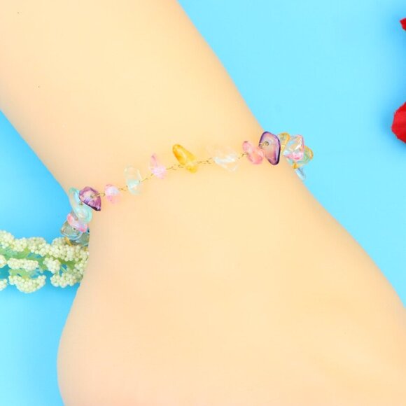 Elegant Handmade Anklet – Perfect for Women & Girls | Ideal Gift Option, DYC1307 - Picture 1 of 7